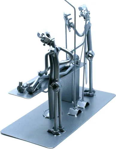 Miniatura 5 de Regalo de cirujano ortopédico personalizado, Tuercas y pernos escultura coleccionables, arte de metal reciclado, cumpleaños, regalo de jubilación l
