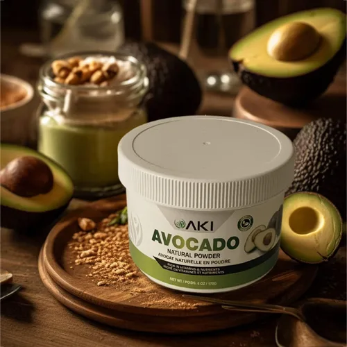 Miniatura 7 de AKI Superalimento en polvo de aguacate (6 onzas), rico en nutrientes, vitaminas, omega 3 y antioxidantes, ideal para batidos, yogur o paletas