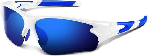Miniatura 19 de BEACOOL Polarized Sports Sunglasses for Men Women Youth Baseball Fishing Cycling Running Golf Motorcycle Tac Glasses UV400 Negro rojo