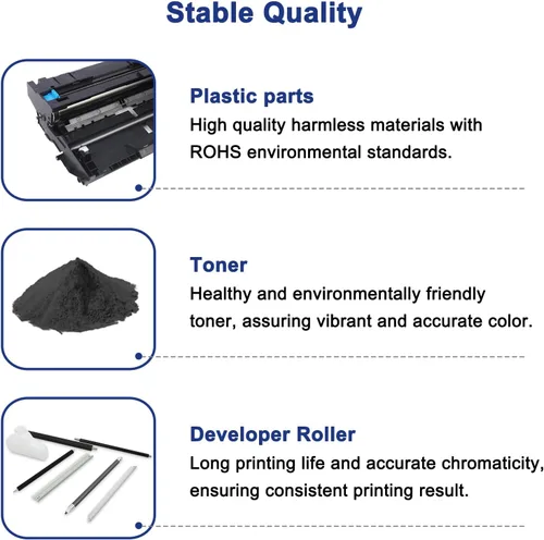 Miniatura 8 de Toner Bank Unidad de tambor de repuesto compatible para Brother DR820 DR-820 DR 820 Work para Brother HL-L6200DW MFC-L5850DW HLL6200DW MFC-L5900DW
