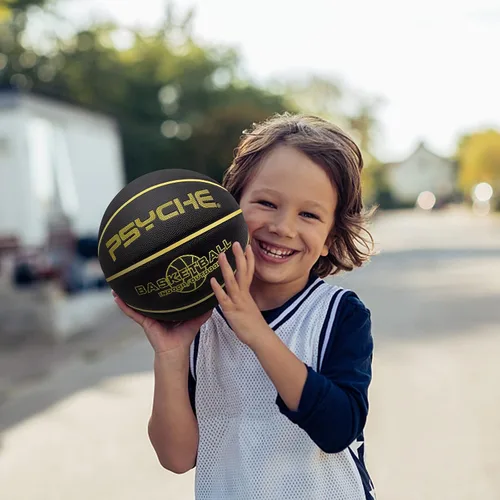 Miniatura 2 de Baloncesto para niños y jóvenes, tamaño 4/5 (25.5/27.5 pulgadas), baloncesto de goma de alta calidad para niños y niñas, juegos de piscina