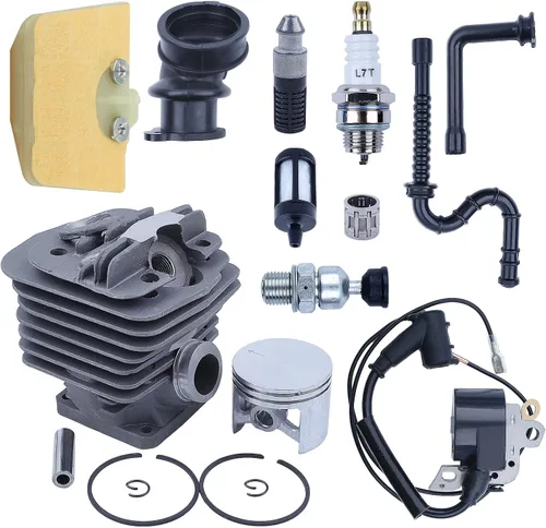 Miniatura 4 de Kit de pistón de cilindro de 1.890 in para Stihl MS360 036 034S MS360C MS360PRO 1125 020 1215, Cojinete de aguja de pistón, Bobina de encendido