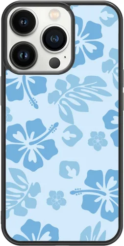 Miniatura 41 de FANXI Funda de teléfono de hibisco azul compatible con iPhone 11 de 6.1 pulgadas, funda protectora a prueba de golpes de TPU con bonita flor azul