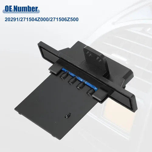 Miniatura 5 de ACROPIX Calentador de resistencia de motor de ventilador HVAC para Nissan Sentra 2000-2006 N.° 20291/271504Z000/271506Z500 – Paquete de 1 negro