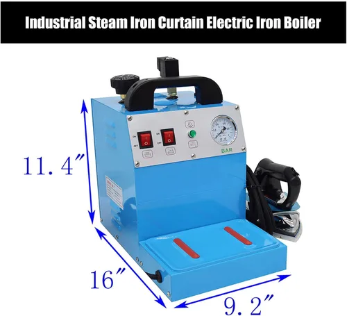 Miniatura 2 de Cortina de hierro de vapor industrial Caldera de hierro eléctrico industrial Caldera de hierro eléctrico Booster Iron para ropa Cortina de limpieza