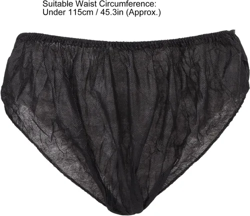 Miniatura 5 de plplaaoo 50 piezas de ropa interior desechable, bragas desechables, unisex, talla única, se adapta a la mayoría de ropa interior de viaje portátil
