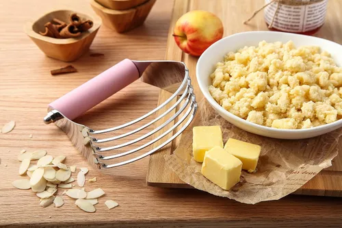Miniatura 8 de Spring Chef mezclador de masa, cortador de pastelería profesional superior con cuchillas de acero inoxidable resistentes, tamaño mediano