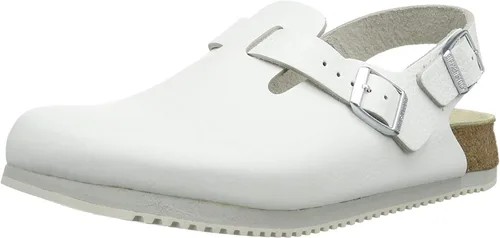 Miniatura 16 de Birkenstock Zuecos de gamuza Boston para mujer