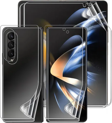 Miniatura 14 de 2 juegos de protectores de pantalla para Samsung Galaxy Z Fold 7, película de hidrogel de TPU interior + protector de pantalla frontal y trasera HD