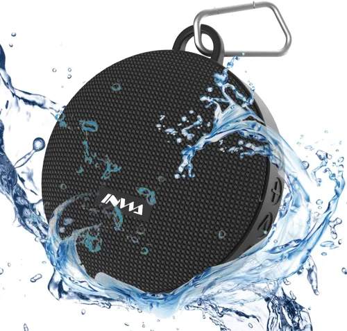 Miniatura 8 de Inwa Altavoces de bicicleta Bluetooth con modo de tarjeta TF, altavoz portátil inalámbrico impermeable para bicicleta, micrófono integrado