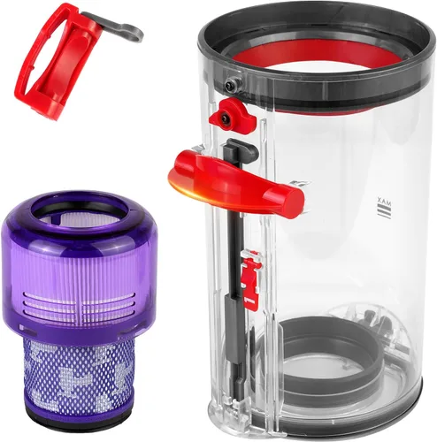 Repuesto para cubo de basura V11 para colector de polvo grande Dys, incluido V11.V15.SV14.SV15.SV22, colector de polvo para aspiradoras. con filtro