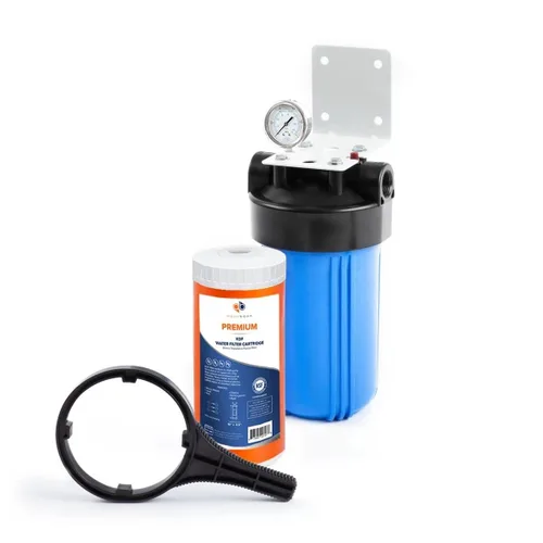 Miniatura 17 de Aquaboon 10x4.5 Carcasa para filtro de agua para toda la casa Filtro de agua certificado NSF para sistema de filtración con medidor y liberación