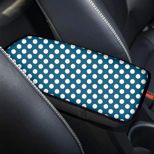 Miniatura 9 de Accesorios interiores de lunares Funda protectora universal para reposabrazos de consola central Protector de vehículo suave y cómodo