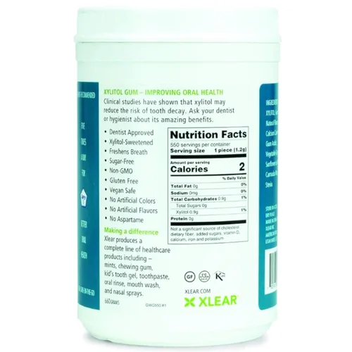 Miniatura 3 de Spry Fresh Natural - Sistema de defensa dental de xilitol de xilitol, sin aspartamo, sin azúcar, sin OMG, sin gluten