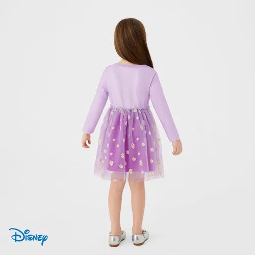 Miniatura 3 de Disney Vestido de tul de malla de manga larga para niña de 2 a 6 años