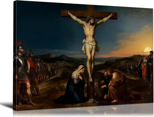 Miniatura 20 de Decoración de pared religiosa cristiana de 5 paneles de Leonardo Da Vinci, arte de pared de La última cena, imágenes de Jesús para decoración