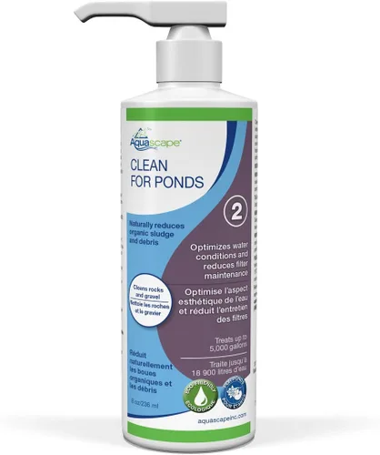 Miniatura 6 de Aquascape Tratamiento de agua Clean para estanques de peces y koi, optimiza la claridad y la calidad del agua, fácil de usar, potente mezcla