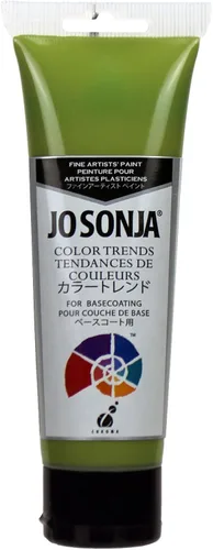 Miniatura 15 de Jo Sonja Colores de fondo – Botella de 6 oz de acrílico de flujo mate – Deep Pond color fantasía (Deep Pond)