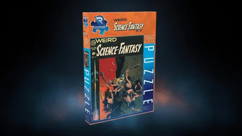 Miniatura 3 de Renegade Game Studios EC Comics Puzzle Weird Science-Fantasy - Rompecabezas de arte vintage de 1000 piezas
