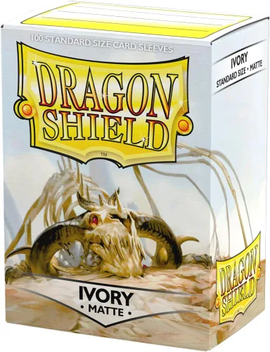 Miniatura 31 de Dragon Shield Fundas mate para tarjetas de tamaño estándar 100 CT – Fundas TCG lisas y resistentes Compatible con Pokemon, Flesh & Blood, One