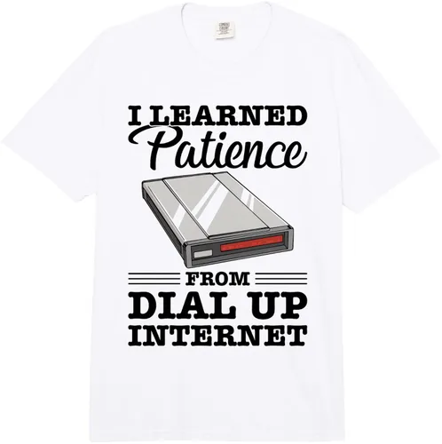 90s Nostalgia Retro 90s Dial Up Internet Vintage Comfort Colors Adult Heavyweight T-Shirt