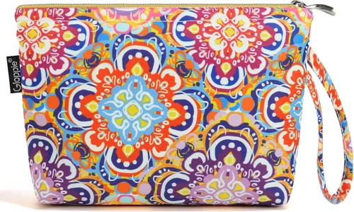 Miniatura 13 de Gloppie Bolsa de Maquillaje de Viaje Bolsas de Maquillaje para Mujeres Bolsa de Cosméticos Pequeña Bolsa de Maquillaje con Cremallera, S, Moda E