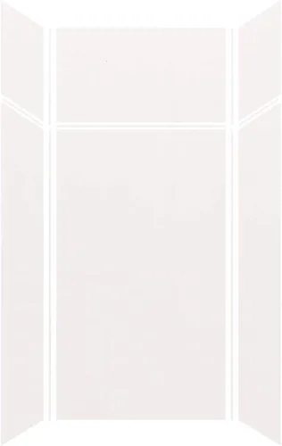Miniatura 21 de Transolid EWKX483696-41 Expressions - Kit de pared de ducha de 6 paneles con extensión, 36 pulgadas de largo x 48 pulgadas de ancho x 96 pulgadas