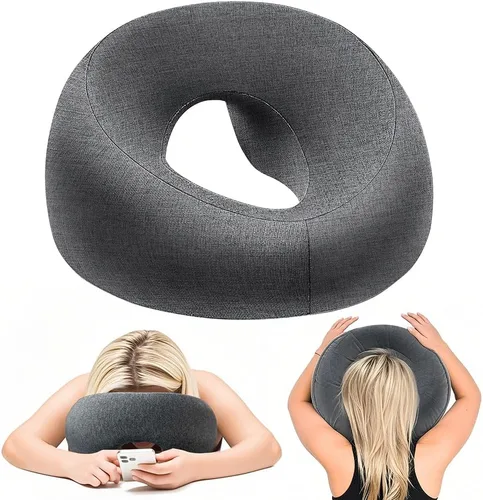 Miniatura 8 de Almohada boca abajo, reposacabezas de masaje para cama, cuna de masaje facial para cama, almohada BBL después de la cirugía posterior a la cirugía