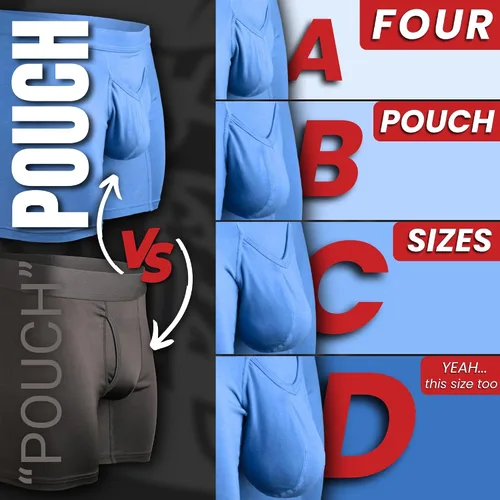Miniatura 22 de Real Men ABCD Pouch - Pantalones de compresión para hombre, paquete de 1, 2 y 3, leggings para hombre, pantalones de yoga, medias, capa base