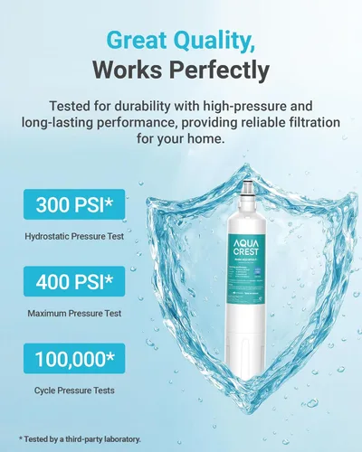 Miniatura 7 de AQUACREST F-1000, 4204490 Filtro de agua, repuesto para InSinkErator® F-1000, F-2000, F-3000, Sub-Zero 4204490, 4290510, WCF110-L y AquaPure AP Easy