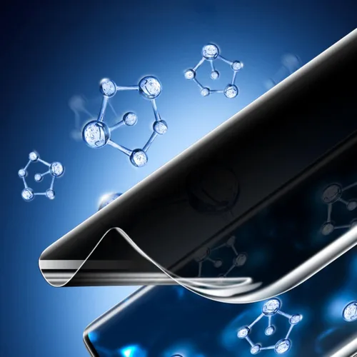 Miniatura 5 de LOOKSEVEN Paquete de 2 protectores de pantalla de hidrogel de privacidad para Samsung Galaxy S21, película protectora de TPU suave de alta