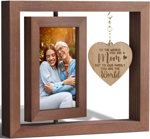 Miniatura 10 de Tiblue Regalos de Navidad para papá de hija, hijo, niños, mejores regalos para papá, papá, padre, marco de foto 4x6, regalo de Navidad para suegro