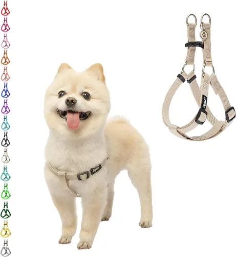 Miniatura 38 de PUPTECK arnés para perro para no jalar, reflejante, ajustable, básico, de nailon, chaleco para cachorro, para caminar al aire libre con etiqueta