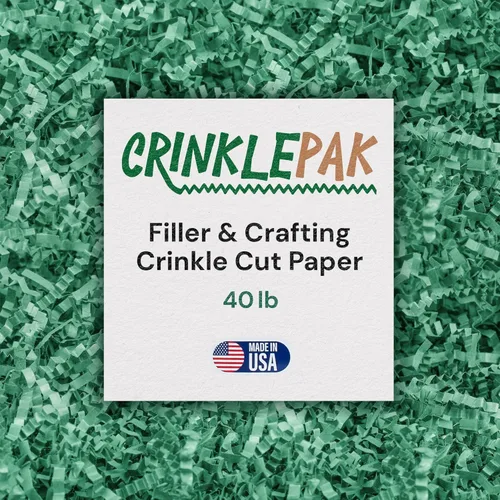 Miniatura 14 de Relleno de papel arrugado de 10 libras fabricado en EE. UU. Relleno de papel triturado para embalajes de envío, envoltorios de regalo, excelente