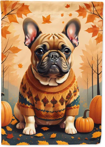 Miniatura 19 de Caroline's Treasures DAC1001GF Affenpinscher - Bandera decorativa para jardín de otoño, decoración para patio exterior, patio, parterres