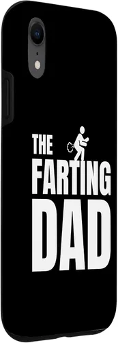 Miniatura 3 de The Farting Dad Funny Quotes Jokes Humorous Stickman Fun Case for iPhone XR
