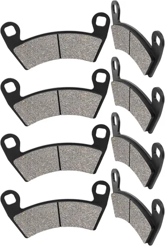 Miniatura 8 de AHL Pastillas de freno delanteras y traseras para POLARIS 700 Ranger Crew EFI 4x4 2009/800 Ranger 6x6 2010-2015 / RZR-4 XP900 RZR XP4 900
