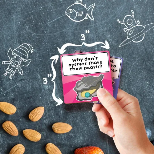 Miniatura 5 de Savoychef 150 tarjetas de broma para niños vol.2 – Notas de la lonchera – Tarjetas motivacionales inspiradoras para niños – Chistes