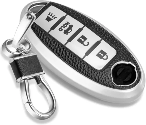 Miniatura 29 de Funda para llavero Buick con llavero de pulsera de circonita de moda, diseño de diamantes encantadores funda suave para Avenir Envision Encore Chevy