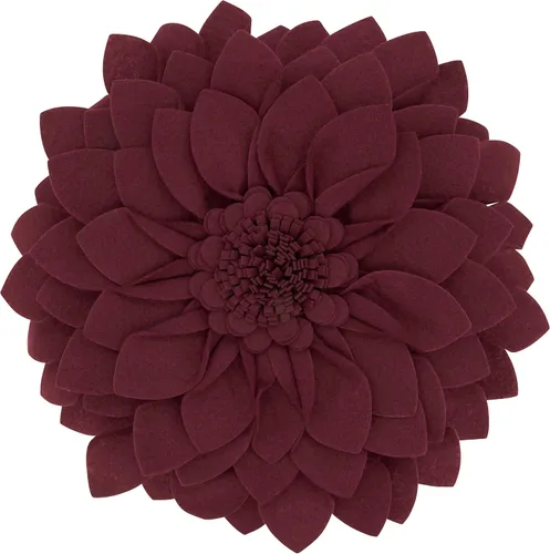 Miniatura 16 de SARO LIFESTYLE Almohada de fieltro en forma de flor