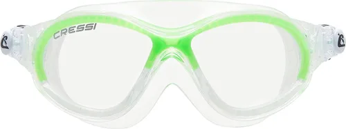 Miniatura 8 de Cressi Comfortable Swim Mask for Young aged from 7 to 15 ideal for pool and outdoor - Mini Cobra: made in Italy Claro/rosa