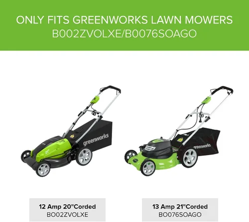 Miniatura 2 de Greenworks Cuchilla de repuesto para cortacésped (se adapta a: cortacésped de 21 pies / 25112 / 25022)