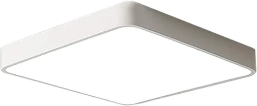 Miniatura 18 de Ganeed luces de techo LED de 19.6 pulgadas, lámpara de techo LED de montaje empotrado cuadrado de 39W, 6500K, lámpara de techo de luz diurna, Blanco