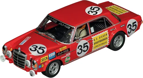 Carrera 31036 Mercedes 300 SEL 6.3 AMG No.35 Escala 1:32 Ranura digital Coche Carreras Vehículo Digital Ranura Coche Carreras Pistas