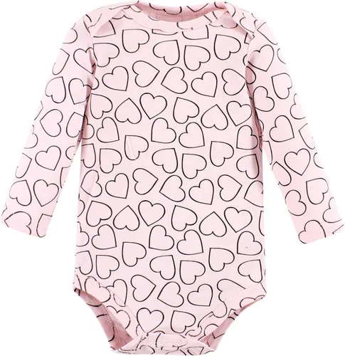 Miniatura 6 de Hudson Baby Body unisex de algodón de manga larga, para bebé