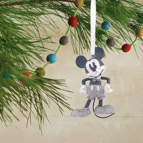 Miniatura 5 de Hallmark Disney - Adorno navideño de Mickey Mouse para el 100 aniversario