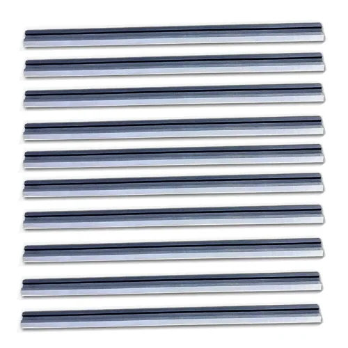 FOXBC Cuchillas de cepilladora de 3-1/4 pulgadas, paquete de 10, Cuchillas de cepilladora de 82 mm de repuesto para Bosch, Makita, DeWalt, Wen 6530,