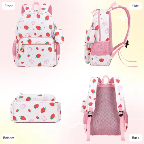 Miniatura 24 de Mygreen - Mochila escolar con bonitos diseños para niños y niñas, 11.5 x 15.7 x 5.1 pulgadas