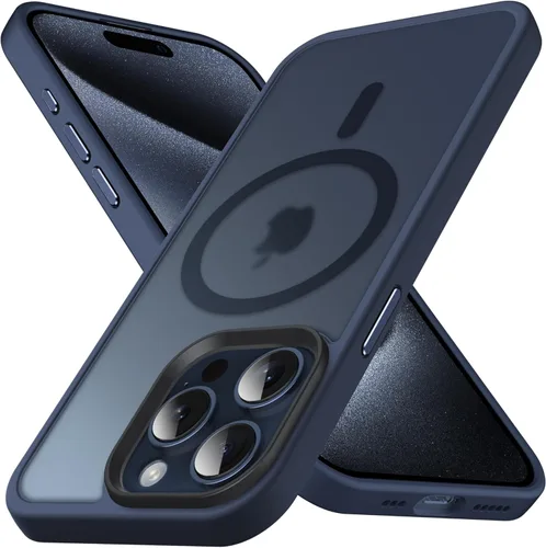 Miniatura 7 de Anqrp Funda magnética a prueba de golpes para iPhone 11, [compatible con MagSafe] [probada contra caídas de grado militar] Funda delgada de silicona