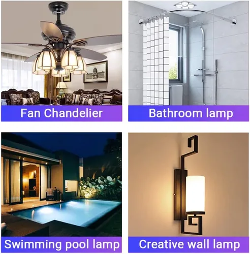 Miniatura 4 de Bombilla LED E11 5W T4 de 50q cl 120 V equivalente halógeno 75 W, base de mini candelabro, bombilla LED para candelabros, lámparas de ventilador